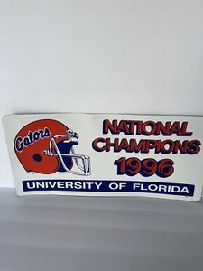 Vintage University of Florida Gators Magnet 1996 National Champions - Picture 1 of 2