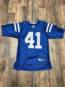 Maglia calcio donna Reebok NFL Indianapolis Colts Dallas Clark blu taglia L/G - Foto 1 di 6