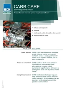 Solvente pulitore aerosol 400 ml - Carb Care NCH - Foto 1 di 2