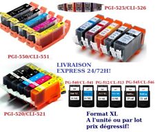 Cartouches d'encre compatibles PGI CLI PG CL pour Canon pixma livraison sous 48H