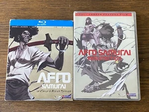 Afro Samurai Blu-ray all 5 Episodes + Resurrection Movie-Free Shipping - Picture 1 of 6