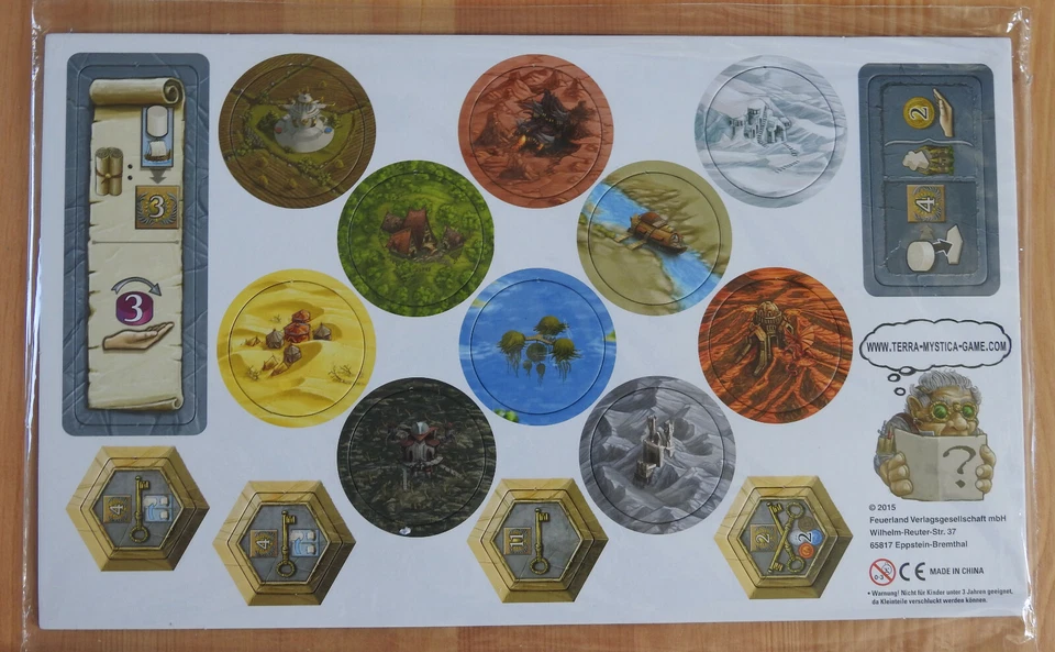 Terra Mystica – Mini Expansion | 4 Promos Together | New | English Rules - Image 1 of 4