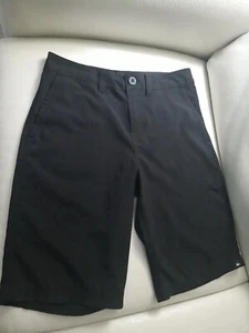 QuikSilver Hybrid Mens Board Shorts 28 length 19" Inseam 10" 4 Way Stretch black - Picture 1 of 9