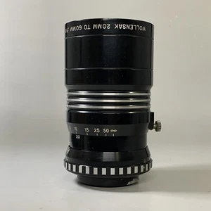 Wollensak 20-60mm f/1.8 Vari-focus Zoom Raptar Lens without Rear Elements, AS IS - Picture 1 of 19