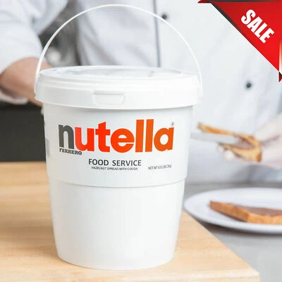 Nutella 3 kg (6.6 lb) Bucket Hazelnut Spread.  - Image 1 of 4