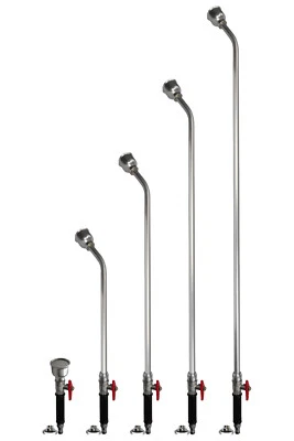 CALEIDO-CONCEPT Profi Gießstab Metall Gartenbrause div. Brauseköpfe | Stecksystem | System GEKA