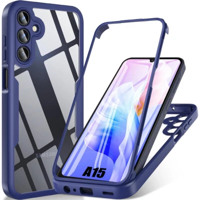 Coque 360 Etui pour Samsung A55/54/53/52 A34/33/32 A25/23/ A15/A14 A12 A02s 05s - Imagen 1 de 4