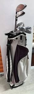 8-pc Ladies Set RH XV-II Golf Clubs 6-PW, 3 Wood, 4/5 Hybrid, Putter NEW - Picture 1 of 8