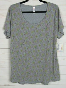 Lularoe Women's Classic T Heathered Gray Top Size XL NWT - Picture 1 of 3