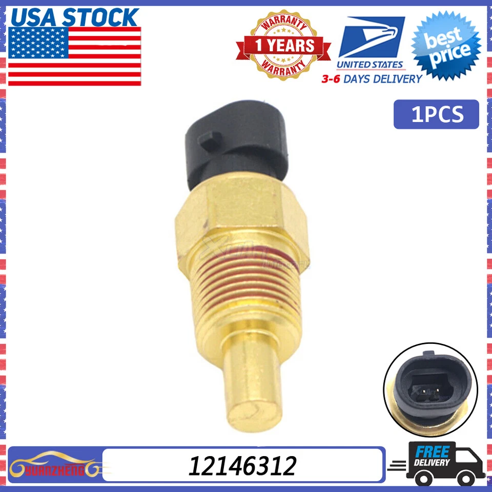 For Buick GMC Chevrolet Pontiac Cadillac Temperature Sensor 15326386 12146312  - Image 1 of 4