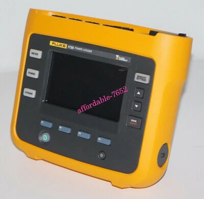 FLUKE 1738/EUS THREE PHASE POWER MEASUREMENT ELECTRICAL ENERGY LOGGER IFLEX PROB - Image 1 of 2