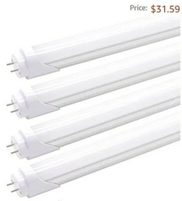 T8 T10 T12 2FT LED LIGHT TUBE 8W 24 Inch Led Fluorescent Tube Replacement,... - Image 1 of 2