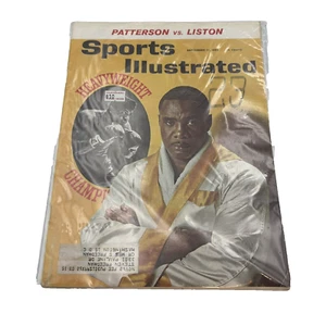 1962 Boxen Heavyweight Championship Patterson V. Liston SI Magazin Boxen LESEN - Bild 1 von 3
