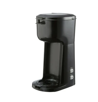 Cafetera de un solo servicio y K-Cup Mainstays - negra Foto 1 de 3