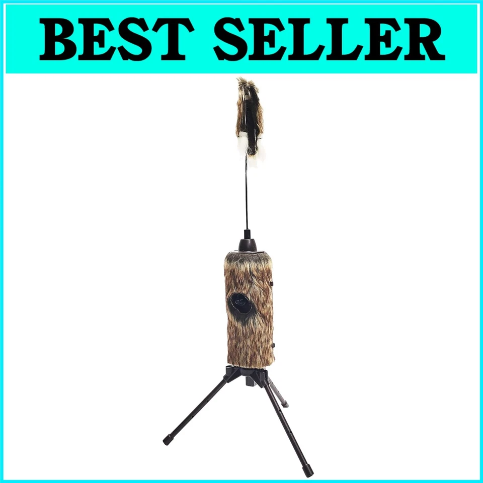 Realistic Predator Calling Decoy with Cottontail Distress Sound for Hunting - Image 1 of 4