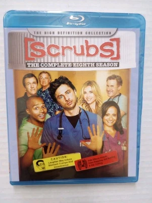 NEW Scrubs The Complete Eighth 8th Season 8 Eight Blu-ray 20092-Disc Set SEALED Foto 1 de 2