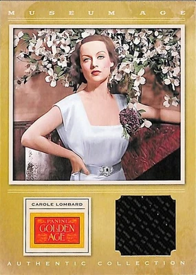 2012 Panini Golden Age Museum Age Carole Lombard Authentic Collection - Image 1 of 4