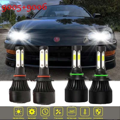 For Acura Integra 1994-2001 High & Low Beam 6000K Front LED Headlight Bulbs - Image 1 of 4