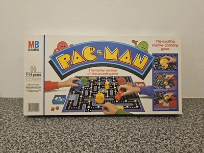 Pac-Man Board Game MB Games 1982 Vintage Family Version Milton Bradley COMPLETE  - Image 1 of 4