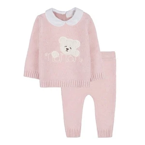 Nanan - Tutina 2 Pezzi Rosa In Filo C/orso I24019 - Picture 1 of 10