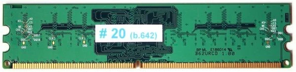 Memory 1gb 240-pin dimm 128mx64 ddr2 ct12864aa667.m8fj2 - Image 1 of 1