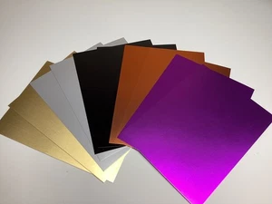 Anna Griffin Spooky Matte Foil Cardstock 6x8 10pc - Picture 1 of 3