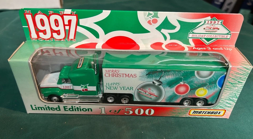 1997 Matchbox Christmas Hauler 1 of only 500 Made 1997 Holiday Collectible - Image 1 of 4
