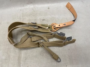 LUFTWAFFE WEHRMACHT Y RIEMEN WEB BEUTE KOPPELTRAGEGESTELL LITZMANNSTADT NEU - Picture 1 of 10