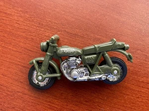 Vintage US Army Toy Military Motorcycle 3” Green Figure - Picture 1 of 2
