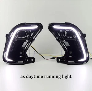 2x For Toyota Grand Highlander LED Daytime Running Light Fog Lamp DRL Left+Right - Picture 1 of 7