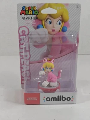 Cat Peach amiibo Nintendo Switch Super Mario Series - Bowser's fury  NEW SEALED! - Image 1 of 4
