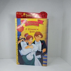 Golden Pages 1997 Anastasia "A Princess in Paris" Extra Smart Interactive Book - Picture 1 of 15