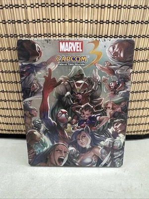 Marvel Vs Capcom 3 Fate of Two Worlds PlayStation 3 PS3 Steelbook - Image 1 of 4