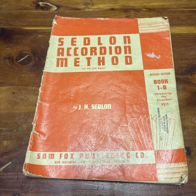 Libro Método Acordeón Seldon 1-A De Colección Foto 1 de 3