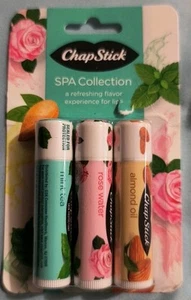 ChapStick Spa Collection Lip Balm Pack Lip Care 3 Ct (0.15 Oz Each) - Picture 1 of 1