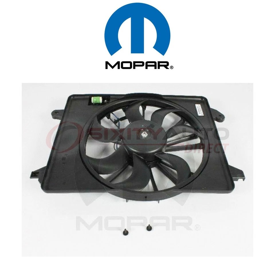 Mopar Radiator Cooling Unit Fan for 2011-2015 Dodge Challenger 3.6L 5.7L bt - Изображение 1 из 4