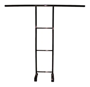 Suzuki Mokkojo Folding Kimono Rack 150cm Black Finish Rare Drama Prop - Picture 1 of 4