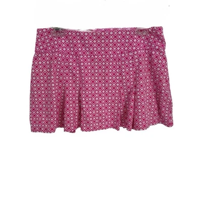 Шорты без застежек женские Lilly Pulitzer Luxletic Malaga Skort размер M розовые белые - Изображение 1 из 4