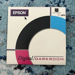 Epson Livepix Stylus Printer Drivers Digital Darkroom 1997 Pc Cd Rom Software - Picture 1 of 4
