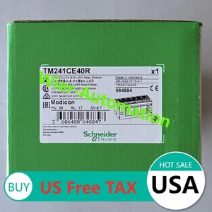 One Schneider TM241CE40R PLC Module Fast Shipping New In Box - Picture 1 of 1