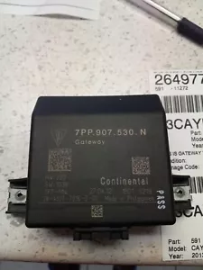 11-17 Porsche Cayenne 958 Chassis Multiplex Network Gateway Control Module OEM - Picture 1 of 4