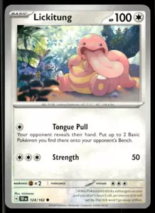SV05: Temporal Forces #124/162 Lickitung - Picture 1 of 2
