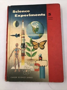 Science Experiments 5 Second Edition Singer Science Series Textbook 1962 - Picture 1 of 11