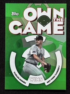 2024 Topps - Carlos Rodin - Archives Own The Game GREEN FOILBOARD /99 #06OTG-25 - Picture 1 of 2