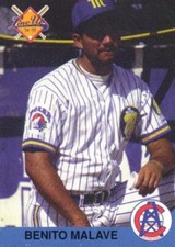 1994-95 Line Up Venezuelan Baseball Card #253 Benito Malave