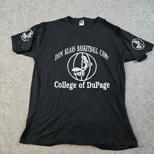VTG 80s Russell Athletic College of DuPage Roadrunner Basketball Shirt Size L - Picture 1 of 7