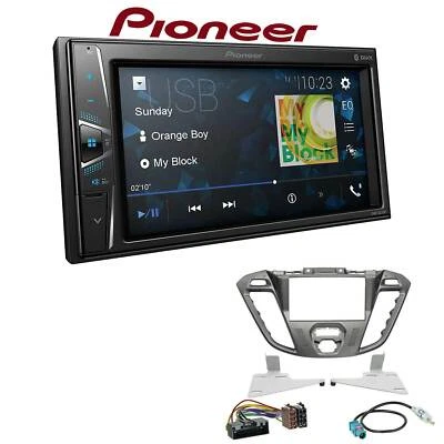 Pioneer Radio Bluetooth USB für Ford Tourneo Transit Custom Phönix matt silber - Bild 1 von 4