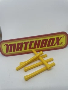 Matchbox Lesney Original Set Of 5 Pipes For #10 Superfast Pipe Truck. - Picture 1 of 2