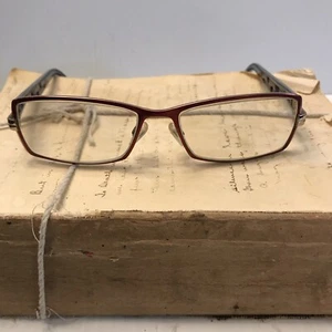 Vintage CAZAL 4183 Rot Rx Brille Titan Gestell 54[]16-130 Germany - Bild 1 von 6