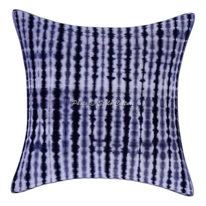Home Decor Pillow Cover Shibori Tie Dye Cushion Cover 50 x 50 cm - Picture 1 of 6